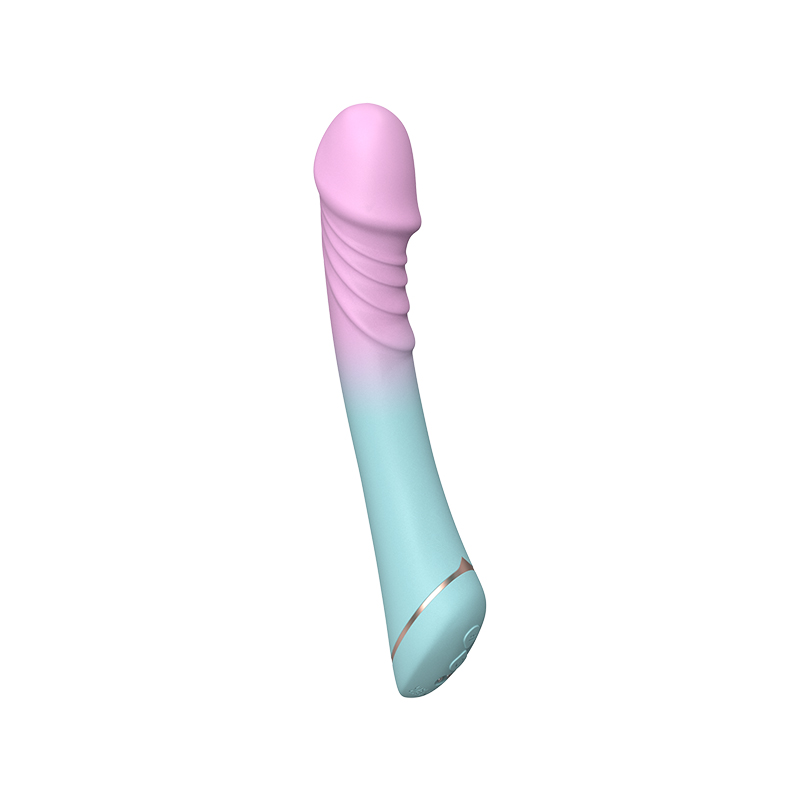 Vibrator Dath Grádán Le Ceann Dildo