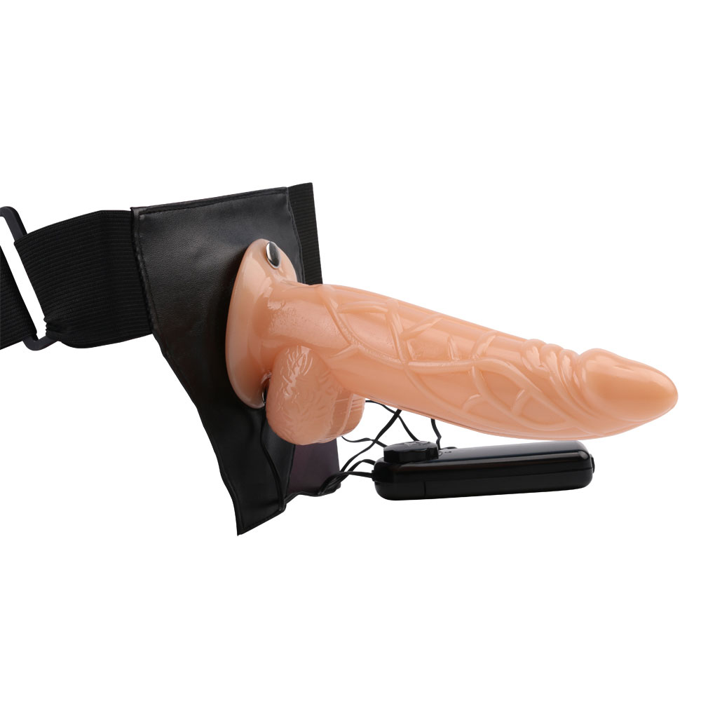 Strap On Dildo Hollow Vibrating Hollow