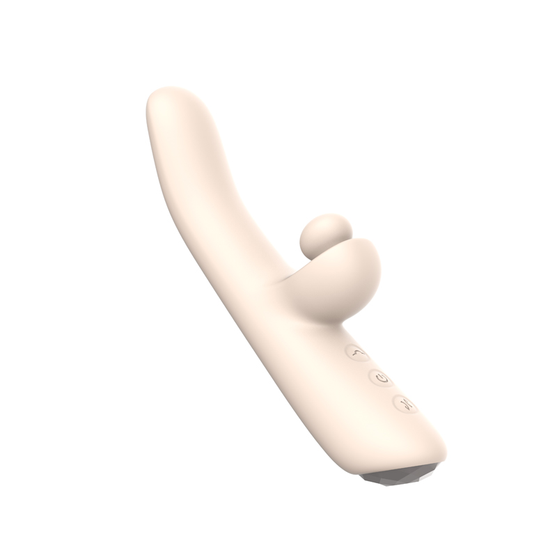 Vibrator tapping stroking a thrusting